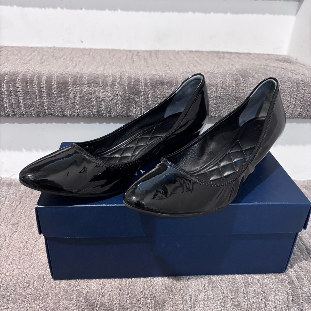 Cole Haan Women's Black Patent Flats